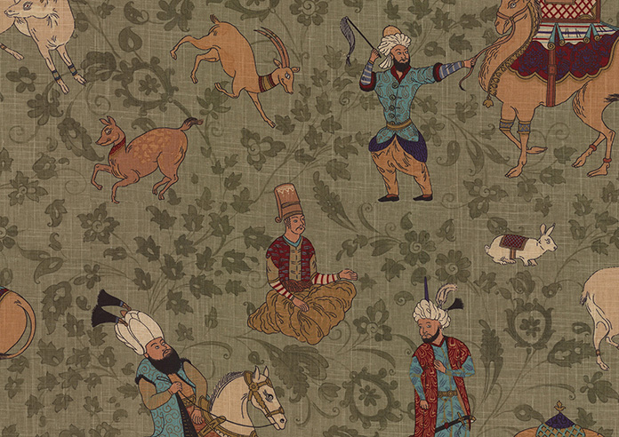 Xerxes, Moss - Twist&Fit Roman Blind - Image 7